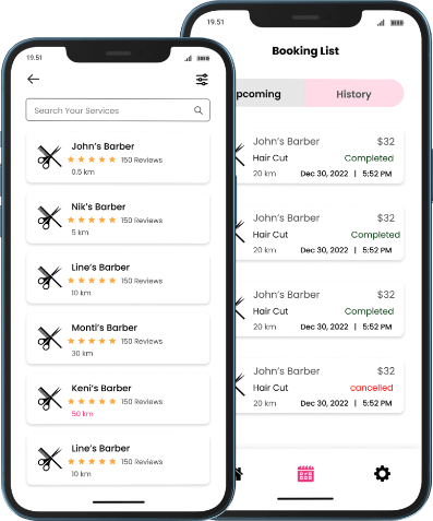 Overview of Albiorix's Salon Booking App Project