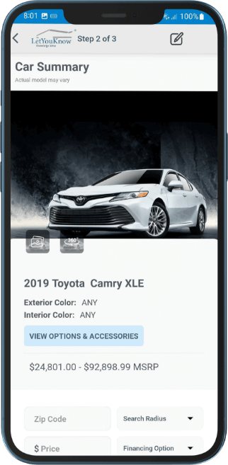 Best Online Car Buying site LetYouKnow