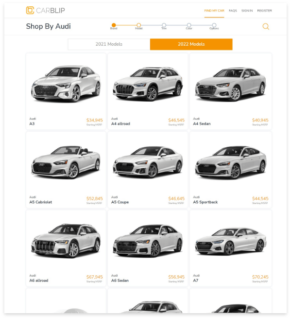 Developed Car Buying Site With Useful Features