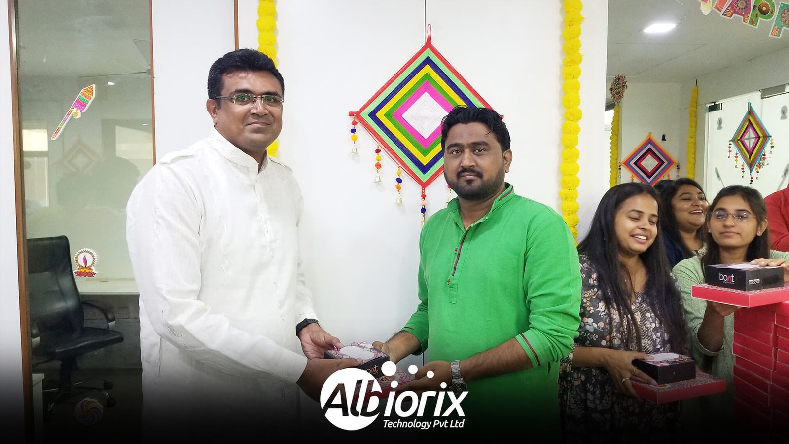 diwali gift from albiorix to its team