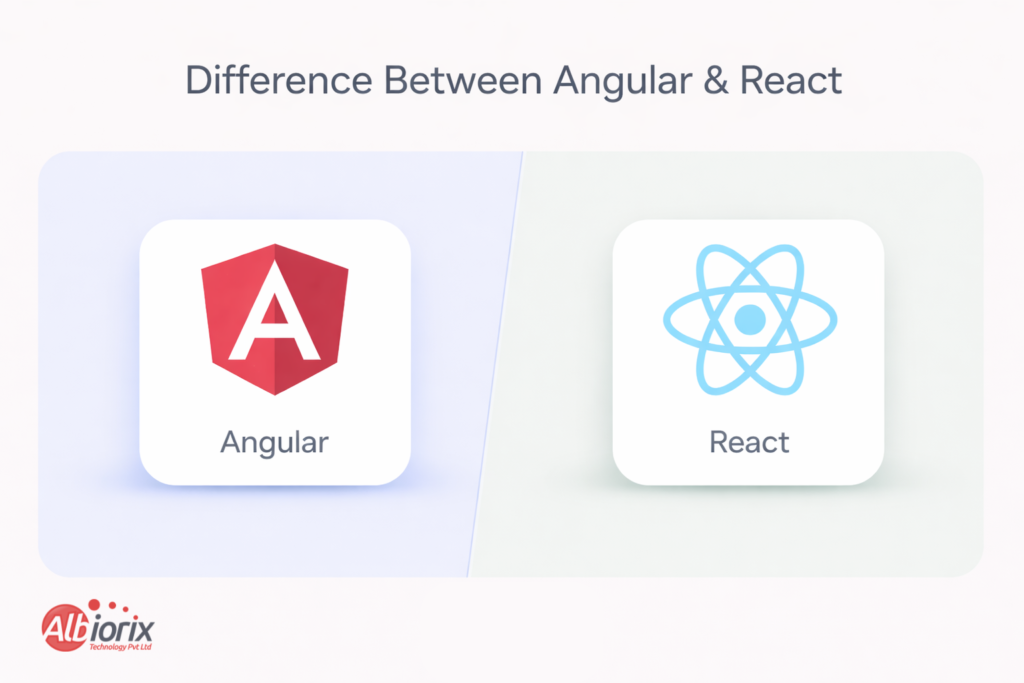 Differences between Angular vs React Differences between Angular vs React
