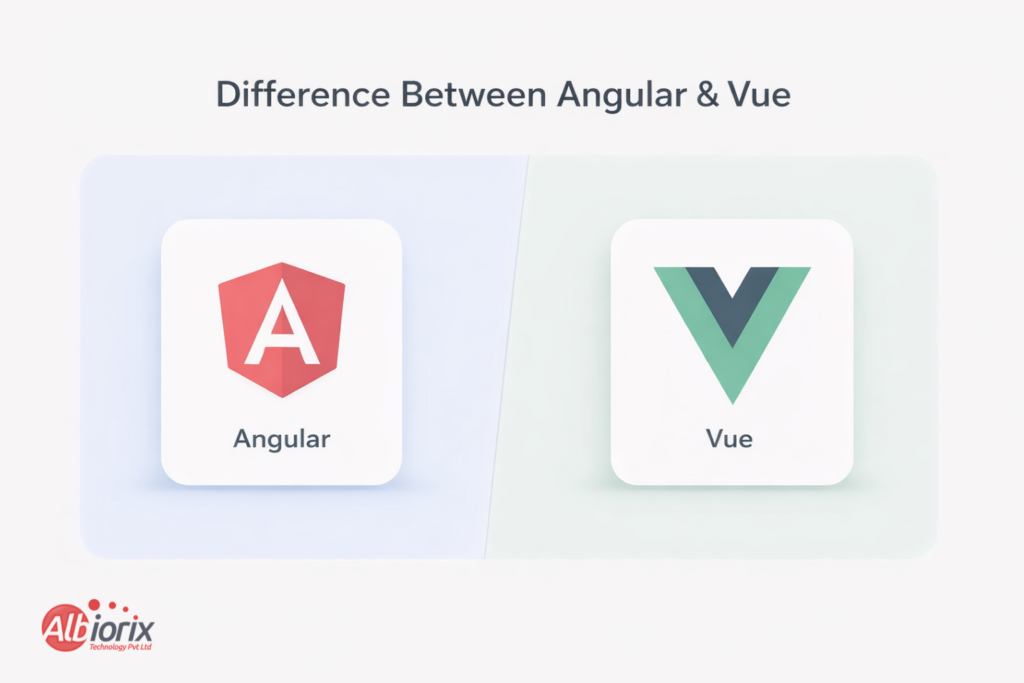 Differences between Angular vs Vue Differences between Angular vs Vue