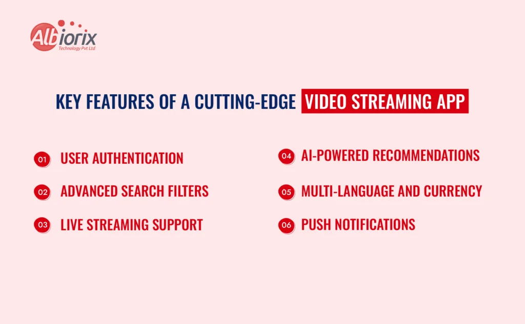 Key Features of a Cutting-Edge Video Streaming App Key Features of a Cutting-Edge Video Streaming App