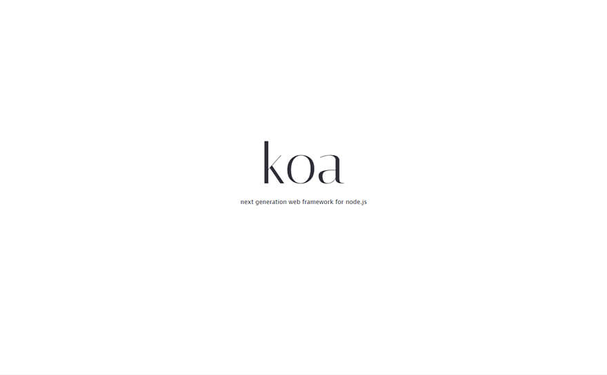 koa-top-node-js-frameworks