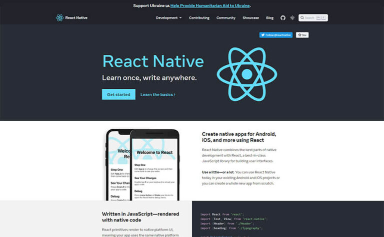 Top Mobile App Development Frameworks