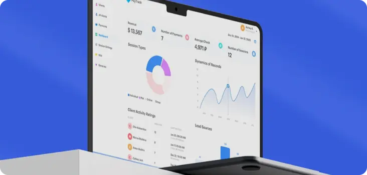 CRM for Psychologists UX/UI Design